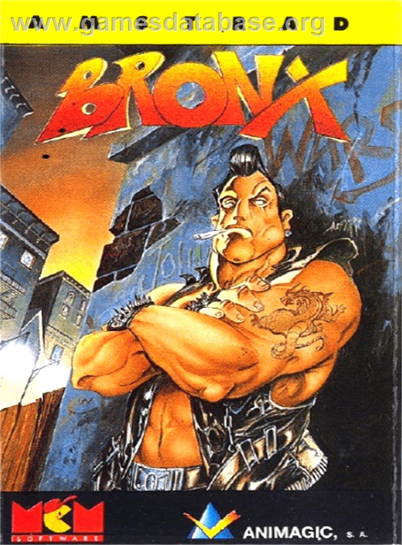 Bronx - Amstrad CPC - Artwork - Box